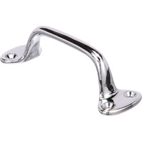 Seachoice Heavy Duty Transom Handle, Triple Chrome-Plated Cast Brass, 6 In. Round Grip