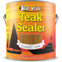 Star Brite Teak Sealer - No Drip, No Splash Formula - One-Coat, Durable Protection For All Fine Woods - Perfect For Outdoor Furniture & Marine Use - Classic Teak, 1 Gal (088000)