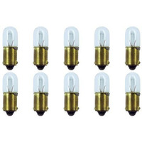 Cec Industries #1828 Bulbs, 37.5 V, 1.875 W, Ba9S Base, T-3.25 Shape (Box Of 10)