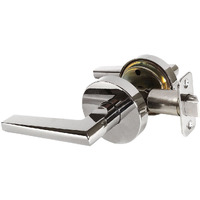Designers Impressions Madison Design Contemporary Polished Chrome Passage Euro Door Lever Hardware (Hall And Closet)