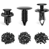 Gooacc Grc-18 100Pcs 7Mm 8Mm 10Mm Nylon Push Expansion Screws Replacement Kit,Bumper Fastener Rivet Clips Gm 21030249 Ford N807389S