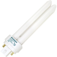 Sylvania (10 Pack) 20668 Cf18Dd/E/841/Eco 18-Watt 4100K 4-Pin Double Tube Compact Fluorescent Lamp, 10 Count (Pack Of 1)