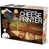 Prank-O Cheese Printer Gag Gift Empty Box, Mother's Day Gift Box, Wrap Your Real Present In A Convincing And Funny Fake Gift Box, Practical Joke For Birthday Presents, Holidays, Parties