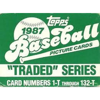 Topps 1987 Traded Complete Baseball Card Set, Unopened-Full Set Of 132 Cards