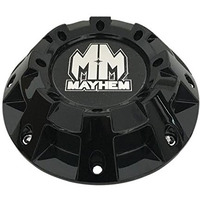 Mayhem Wheels C108100B 81492090F-1 Gloss Black Center Cap