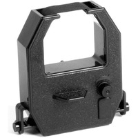 (2 Pack) Amano Tcx Time Clock Ribbon, All Models, Black Ink