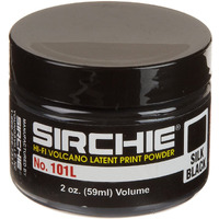 Sirchie Hi-Fi Volcano Latent Fingerprint Powder, 2 Oz Jar, Silk Black