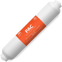 Express Water - 1 Pack Post Activated Carbon Water Filter Replacement - 5 Micron - 10 Inch - Under Sink And Reverse Osmosis System