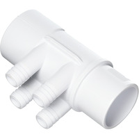 Waterway Plastics 806105121257 2 Inch S X 2 Inch Spg X (4) 3/4 Inch Barbs Manifold