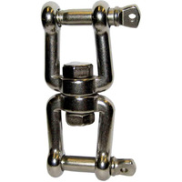 Marinenow Jaw - Jaw Swivel Anchor Connector 316 Stainless Steel [13Mm (1/2") 01-Pack]