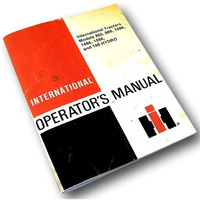 186 Tractors Operators Owners Manual Y