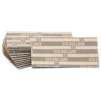 Sacagawea Dollar Coin Wrappers, 1,000 Flat Striped Coin Wrappers/Coin Rolls For Sacagawea Coins