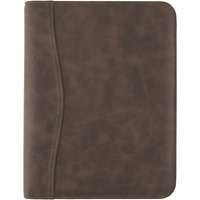 At-A-Glance Simulated Leather Undated Starter Set, 43184 Day-Timer, Desk Size, Distressed Brown (031-0140-04)