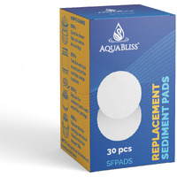 Aquabliss Shower Filter Sediment Pads - Protect Your Skin & Hair From Rust, Dust, Sand And Other Impurities In Your Water. Compatible With Sf400 & Sf500-30-Pack