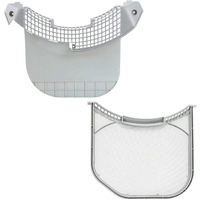 Adq56656401 Dryer Lint Filter Upgraded Stainless Steel Mesh & Mck49049101 Lint Trap Cover Housing For Lg Adq566564 & Ken-More Elite Dryer Lint Screen Replacement