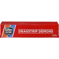 Hot Wheels Lions Roar Container Set, 5 1:64 Scale Premium Drag Racing Cars In Collectible Container, Metal/Metal & Realriders,For Collectors