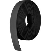 Strapworks Biothane Beta Series Coated Webbing, 1 Inch X 100 Ft, Black