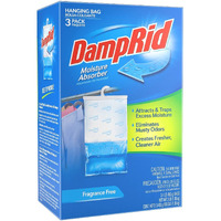 Damprid 42 Oz. Fragrance Free Hanging Bag (3-Pack)