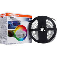Sylvania Led Remote Control Mosaic Flexible Light Strip Starter Kit, 16 Color Options, Dimmable, 10 Feet - 1 Pack (65482)