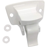 Shoppingsoon 3314067.004B Bottom Bracket Assembly Wall Mount Bracket For Rv Camper Trailer White (3314067.004B (1 Pcs))