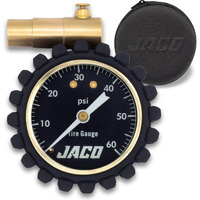Jaco Mbx-60 Presta Tire Pressure Gauge For Bikes (Max 60 Psi) | Mtb & Xc Series