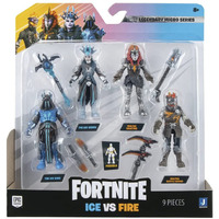 Fortnite Micro Squad - Four 2.5-Inch Articulated Figures With Harvesting Tools