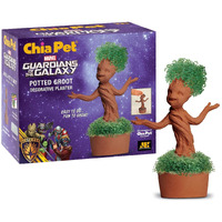 Chia Potted Groot Decorative Pottery Planter, Easy To Do And Fun To Grow, Novelty Gift, Guardians