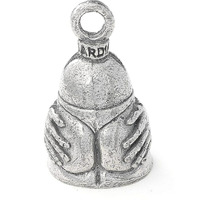 Guardian Bell Assman Good Luck Bell W/Keyring & Black Velvet Gift Bag | Motorcycle Bell | Lead-Free Pewter | Good Luck Gift To Friends & Family | Bike Bell | Made In Usa
