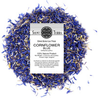 Saint Terra Dried Cornflower Blue Petals, 1.5 Ounces