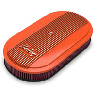 Holley 120-403: Oval Air Cleaner, Finned