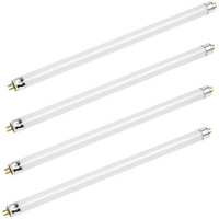 Bluex Bulbs - 4 Pack F14T5/841 14W 22 Inch T5 Fluorescent Tube Light Bulb 4100K Cool White Mini Bi-Pin (G5) Base Straight Tube Light Bulb