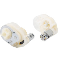 Pair Of 12V Motor And Gearbox Assembly Set For Peg Perego Children Ride On Car, 12 Volt For Peg-Perego John-Deere Gator Xuv Polaris Sportsman 700 Gear Box