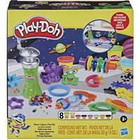 Play-Doh Stars 'N Space Tool Kit Outer Space Toy For Kids 3 Years And Up With Playmat And 8 Non-Toxic Modeling Compound Colors