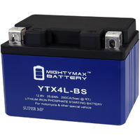 Mighty Max Battery Ytx4L-Bs Lithium Replacement Battery Compatible With Ktm 300 350 Xc Xcf-W Exc Motorcycle