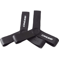 Cressi Rubber Fin Keeper, Black, Small
