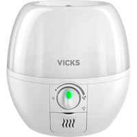 Vicks 3-In-1 Sleepytime Humidifier, 1 Brand Recommended By Pediatricians*. Cool Mist Humidifier With Night-Light, And Essential Oil Diffuser For Baby And Kids Rooms. Visible Cool Mist, White.