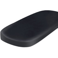 Satin Bassinet Sheet Fitted For Baby Hair And Skin Soft Silk Feeling Bassinet Sheet For Rectangle Hourglass Oval Cradle Or Bassinet Pad&Mattress For Boys And Girls Gift For Baby Toddler Black