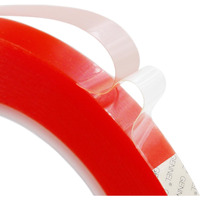 Gennel 8Mm X 25M Clear Double Sided Strong Adhesive Tape For Mobile Phone Laptop Camera Lcd Screen Repair Transparent