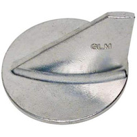 Glm Aluminum Trim Fin Anode For Mercruiser Alpha One & Many Mercury Outboards, Replaces 31640A1