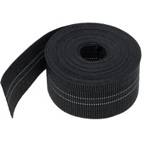 House2Home Webbing For Lawn Chairs And Furniture, Upholstery Webbing To Repair Couch Supports For Sagging Cushions, 3 Inch Wide By 60 Foot Roll 10% Stretch Elastic Chair Webbing Replacement