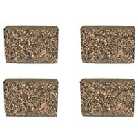 Southeastern Accessory 4 Pack Cork Pod Shoes For Hayward Navigator Vinyl Pool Cleaner Axv413P, Se 414P