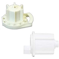 Rollease R24-1 1/2" Roller Shade Clutch (R24C53W) And End Pin (Rep53W) Set, In White
