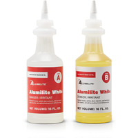 Alumilite White Amazing Casting Resin [16 Fl Oz A + 16 Fl Oz B (32 Oz) Two-Part Liquid Urethane Kit] Best For Making Arts, Crafts, Jewelry, Decorative Pieces, Diy Housewares | Demolds In 10 Minutes