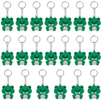 Imagitek 20 Pack Frog Keychains Decorations For Back To The 80S Party, Frog Themed Party Favors, Birthday Party Bag Fillers, Birthday Gifts