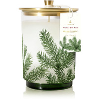 Thymes Heritage Medium Pine Needle Luminary Candle - Frasier Fir - 11.5 Oz