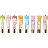 Ruby Kisses Broadway Vita-Lip Clear Lip Gloss (8 Pack), Ultra-Hydrating & Soothing Formula With Vitamins, High-Shine Non-Sticky Finish Lip Balm With Mint, Rosehip, Coconut, Mango, Argan, Honey, Shea