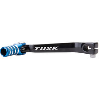 Tusk Racing Folding Shift Lever Black/Blue Tip Compatible With Yamaha Tw200 1990-2021