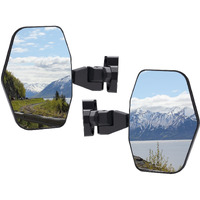 A & Utv Pro Defender Side View Mirrors Compatible With Can-Am Defender Defender Max 2016-2024 Hd5 Hd8 Hd9 Hd10 Limted,Adjustable Break Away Rear View Mirrors,Replace Oem #715002459, Not For Full Door