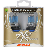 Sylvania - 9007 (Hb5) Silverstar Zxe Gold High Performance Halogen Headlight Bulb - Bright White Light Output, Best Hid Alternative, Xenon Charged Technology (Contains 2 Bulbs)