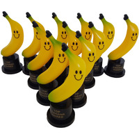 Dondor Plastic Gold Trophy Awards - Bulk Trophy Awards! (Top Banana)